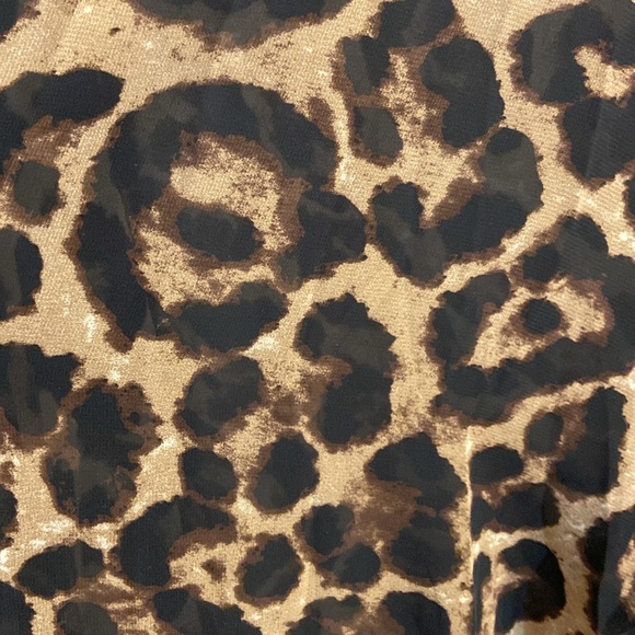 2X SHEIN Chiffon Kimono/Cover Up in Leopard Print🐆 - Picture 5 of 10